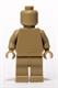 Dark Tan Lego Monochrome minifigure